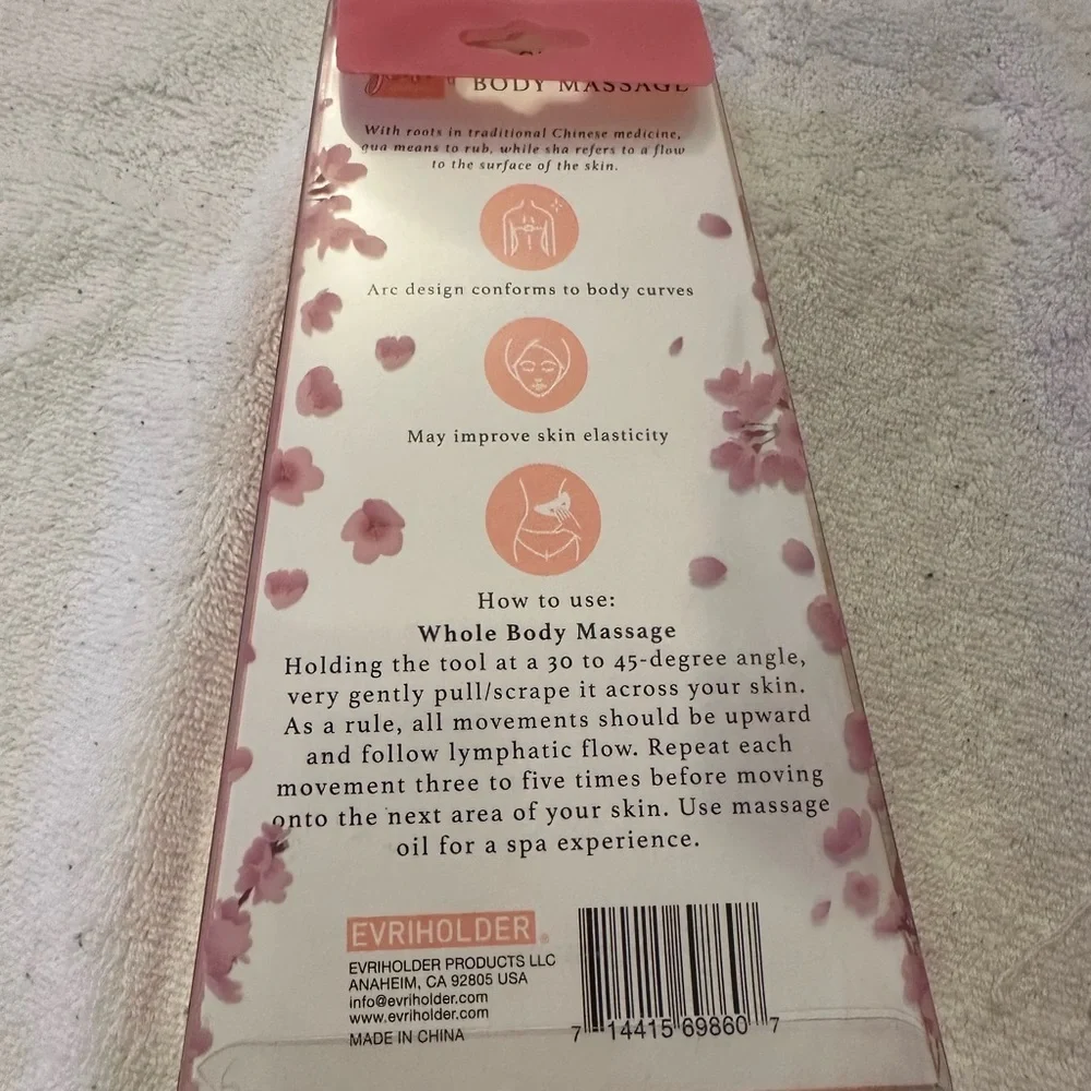 Glam Gadgets Gua Sha Body Massage‎ Tool New In Box